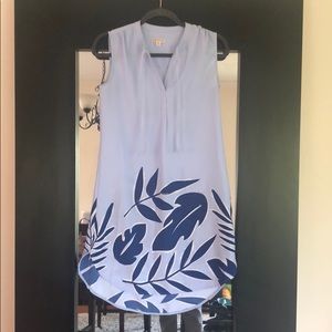 Merona Light Blue Floral Dress